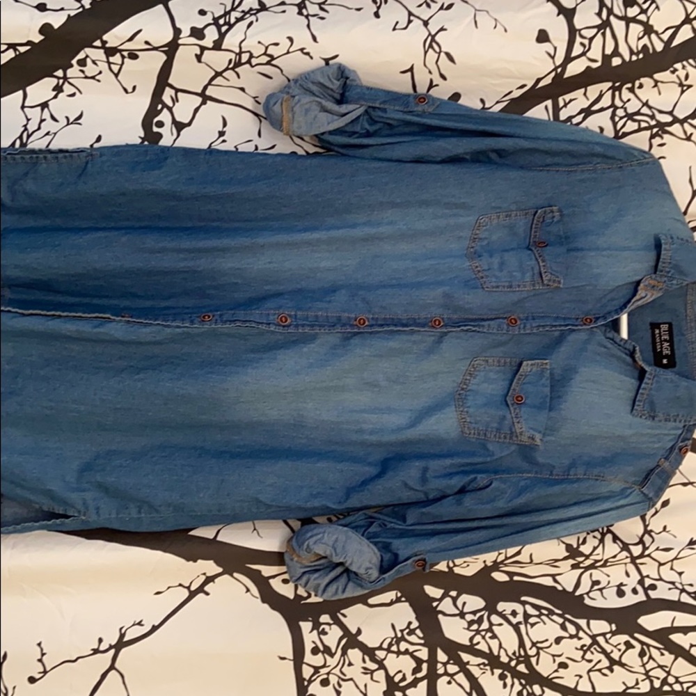 Denim dress